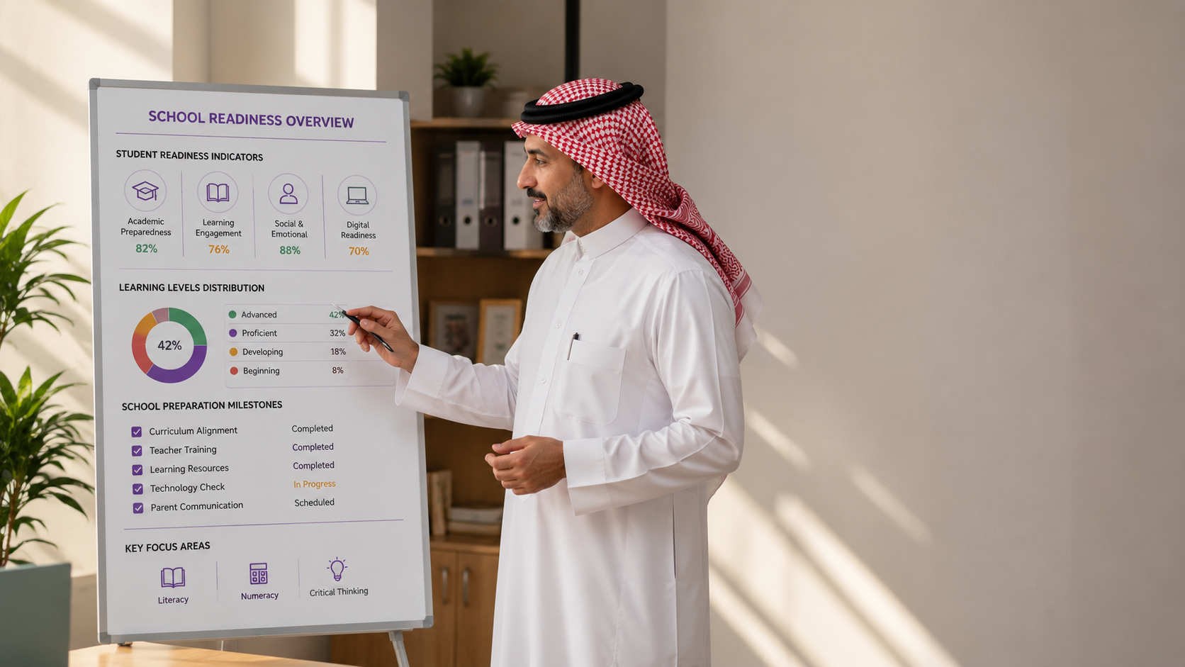 لماذا تحتاج المدرسة إلى اختبار تشخيصي قبل بداية العام الدراسي؟